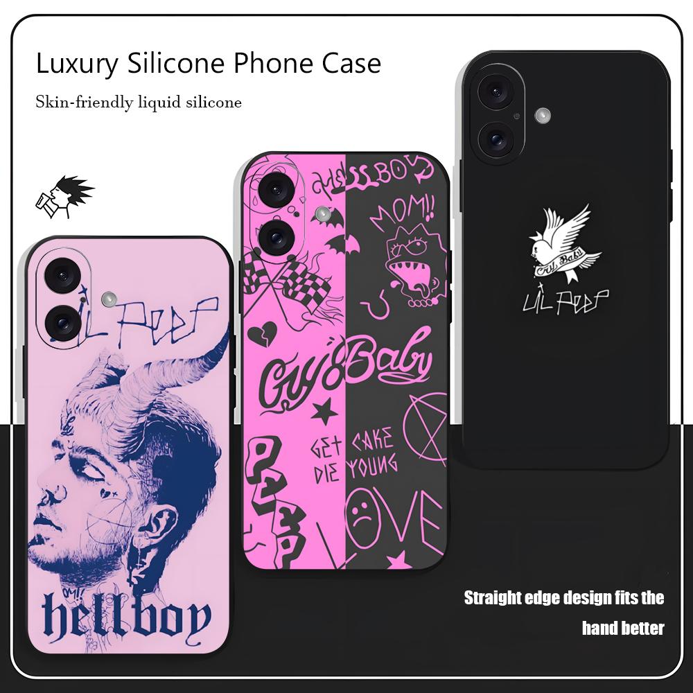 Mini Pc Case - เคสโทรศัพท์ลาย L-Lil Peep สำหรับ iPhone 17