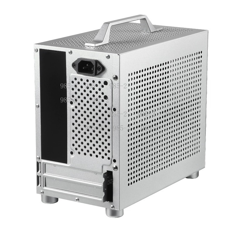 Pc Chassis - เคสคอมพิวเตอร์ขนาด Mini ITX พร้อมหูหิ้ว รองรับการ์ดจอแยก รองรับพาวเวอร์ซัพพลายแบบ