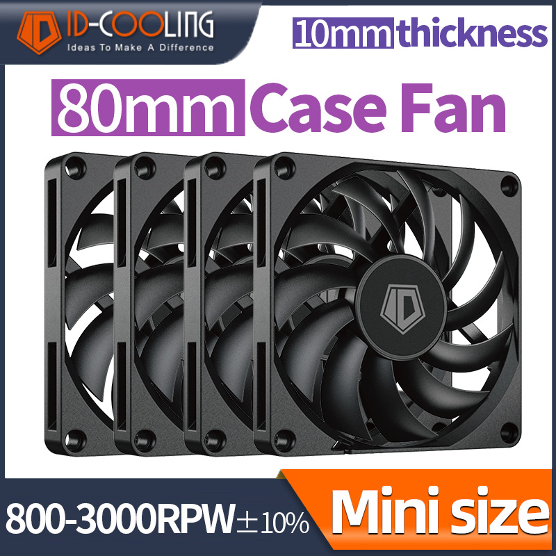 Case Fan Controller - ID-COOLING 80 มม.PWM 800-3000RPM Mini ITX