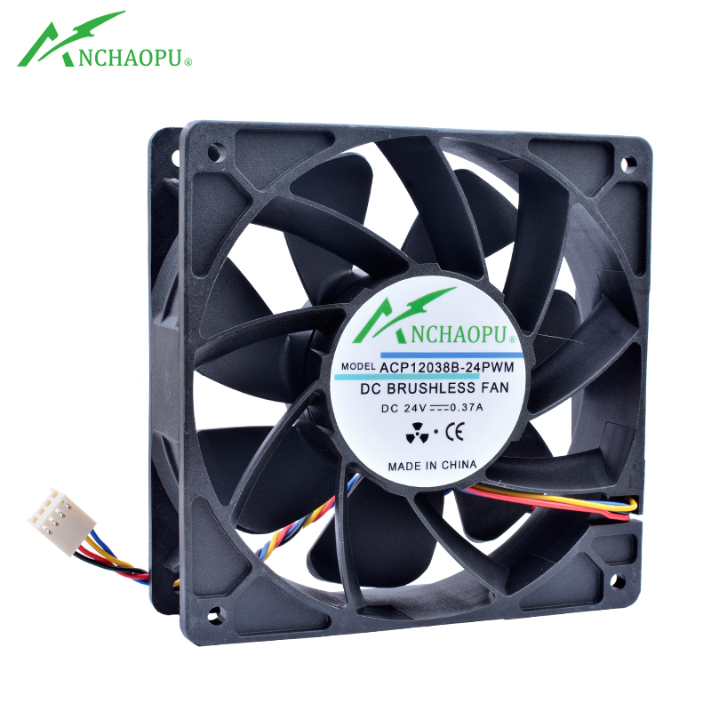 Case Fan Controller - ACP12038B-24PWM พัดลม 120 มม. 12 ซม.