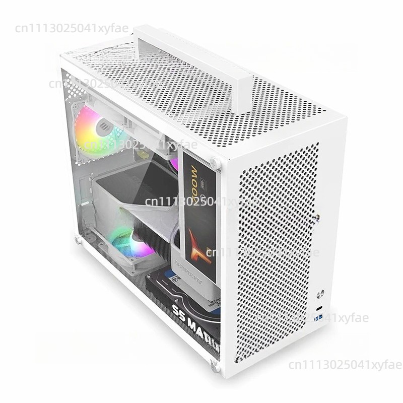 เคสคอมพิวเตอร์ S5MAX สีขาว, รอ - Pc Chassis บทวิจารณ์และราคา